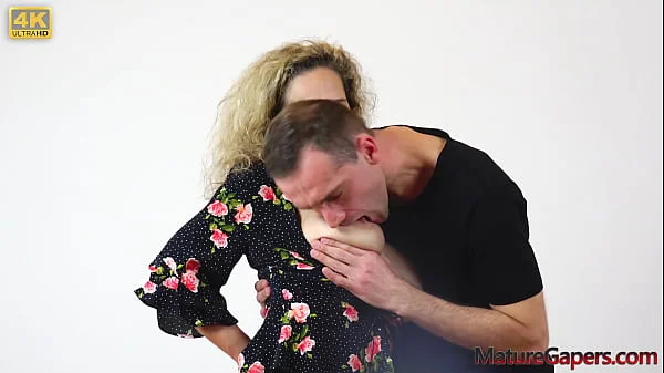Pussy gaping and anal pounding of hot MILF Ameli Monk
